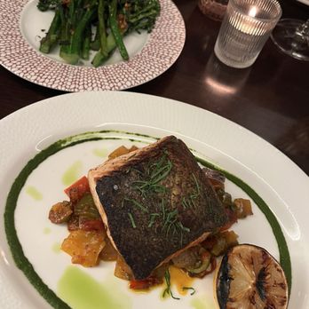 Alessa Cucina & Bar - Salmon and broccolini - Italian Near Me - New York, New York Alessa Cucina & Bar - Salmon and broccolini - Italian Near Me - New York, New York