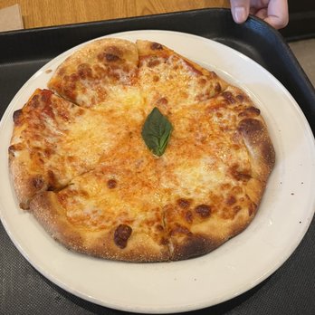THE LOOP - Fresh Mozzarella pizza (menu says with basil - a singular piece was all we got) - Pizza Near Me - Winston Salem, North Carolina THE LOOP - Fresh Mozzarella pizza (menu says with basil - a singular piece was all we got) - Pizza Near Me - Winston Salem, North Carolina