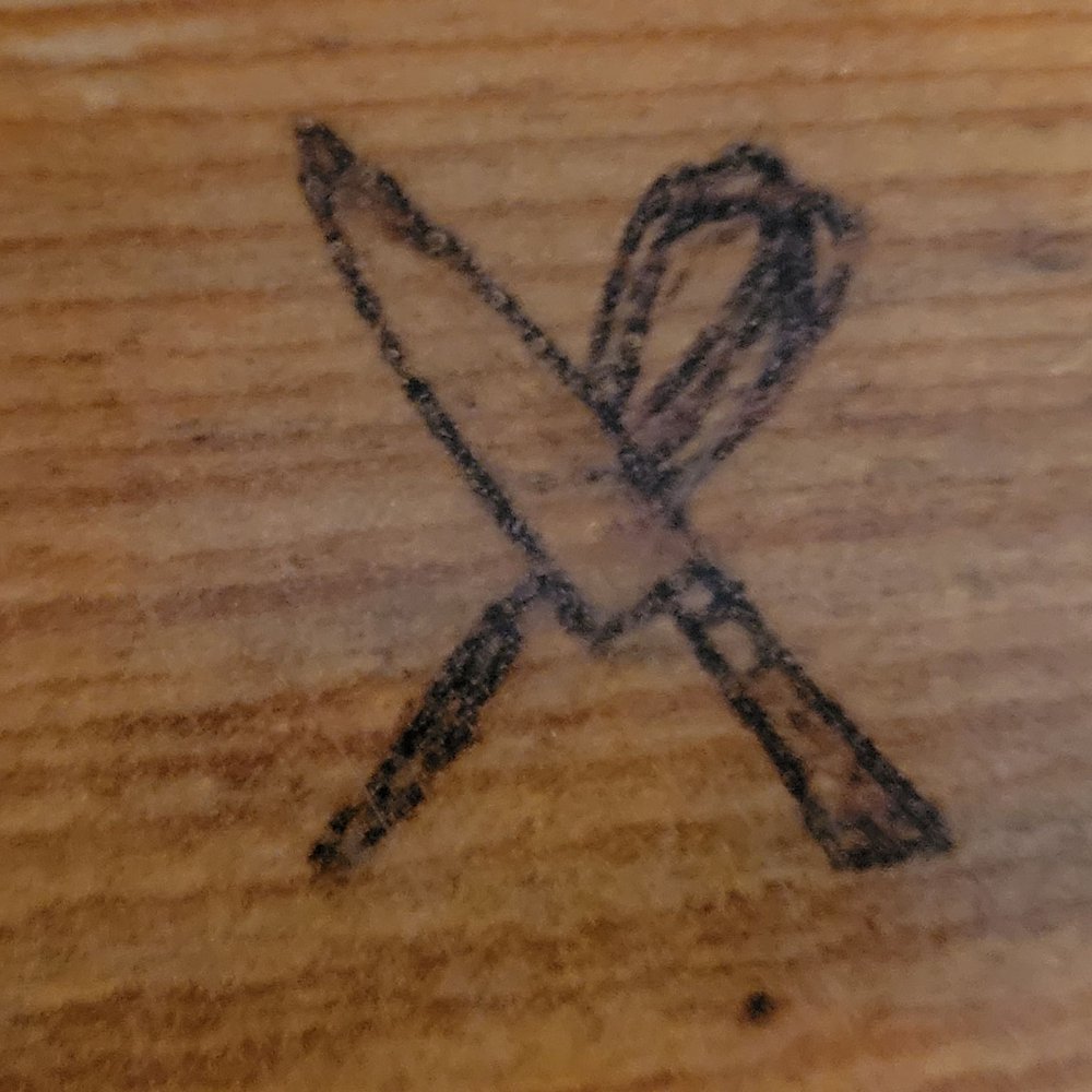 BakeChop - Their logo that nearly matches my tattoo exactly ... My tattoo crosses at the handles lol - Coffee & Tea Near Me - Deland, Florida BakeChop - Their logo that nearly matches my tattoo exactly ... My tattoo crosses at the handles lol - Coffee & Tea Near Me - Deland, Florida