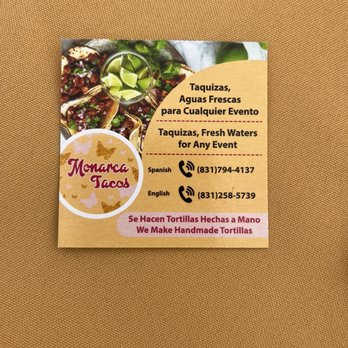 Monarcas Tacos - Business info - Tacos Near Me Monarcas Tacos - Business info - Tacos Near Me