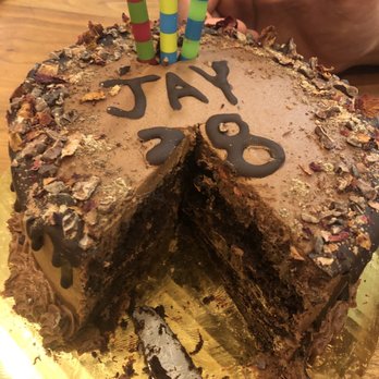 Minx Cakes - Dark chocolate all vegan birthday cake - Desserts Near Me