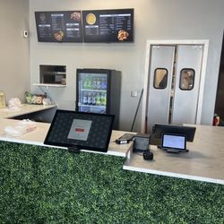 BK Lobster-McDonough - Ordering counter and menu