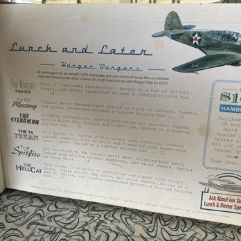 Hangar 6 Air Cafe - Menu - American Near Me - Uvalde, Texas Hangar 6 Air Cafe - Menu - American Near Me - Uvalde, Texas