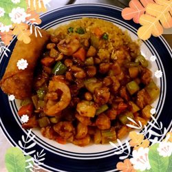 Panda King - Shrimp w.chicken combo