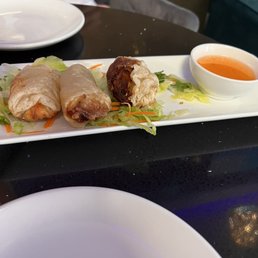 $15 for 3 spring rolls. $15 for 3 spring rolls.