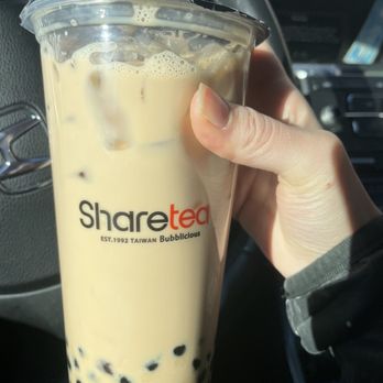 Sharetea - Morrisville - Large black milk tea - Bubble Tea Near Me - Morrisville, North Carolina Sharetea - Morrisville - Large black milk tea - Bubble Tea Near Me - Morrisville, North Carolina