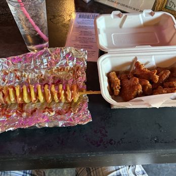 Chick Chick Mama - Tornado potato and wings - Sandwiches Near Me - Portland, Oregon