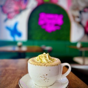 Madres Brunch - Pistachio latte - phenomenal! - Coffee & Tea Near Me - Monrovia, California Madres Brunch - Pistachio latte - phenomenal! - Coffee & Tea Near Me - Monrovia, California