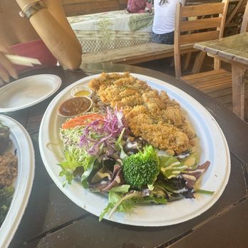 Peace Café - Katsu Plate - Vegan Near Me - Honolulu, Hawaii