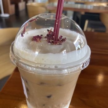 Tom N Toms coffee - Rose Latte - Coffee & Tea Near Me - Dallas, Texas Tom N Toms coffee - Rose Latte - Coffee & Tea Near Me - Dallas, Texas