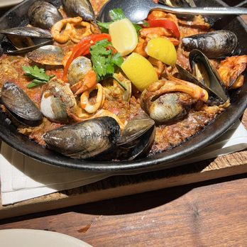 Barcelona Wine Bar - Seafood Paella - Tapas/Small Plates Near Me - Brookline, Massachusetts Barcelona Wine Bar - Seafood Paella - Tapas/Small Plates Near Me - Brookline, Massachusetts