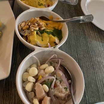 Mancora Peruvian Cuisine - Ceviche Sampler - Peruvian Near Me - Alhambra, California Mancora Peruvian Cuisine - Ceviche Sampler - Peruvian Near Me - Alhambra, California