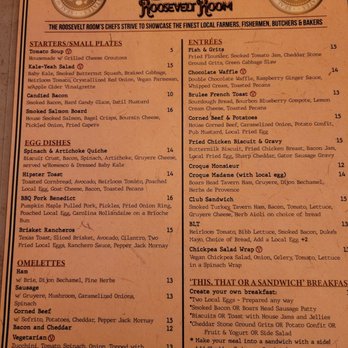 PK’s Roosevelt Room - Menu - Venues & Event Spaces Near Me - St. Augustine, Florida