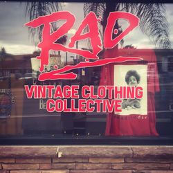 That's RAD is San Diego's only vintage Clothing Collective specializing in clothing and everything RAD from the 80s and 90s