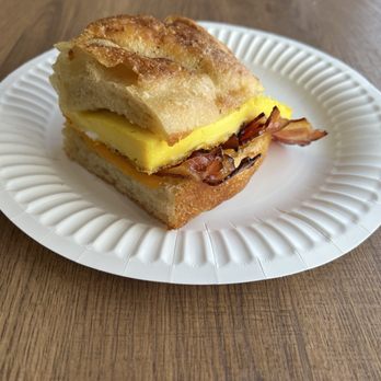 Mix Bakery - Bacon, Egg, and Cheese Breakfast Sandwich - Bakeries Near Me - Merced, California Mix Bakery - Bacon, Egg, and Cheese Breakfast Sandwich - Bakeries Near Me - Merced, California