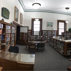 Woodward Memorial Library - Panorama of the other side of the library
