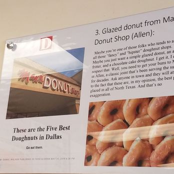 Max's Donut Shop - Donuts Near Me - Allen, Texas