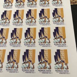 Women vote stamps