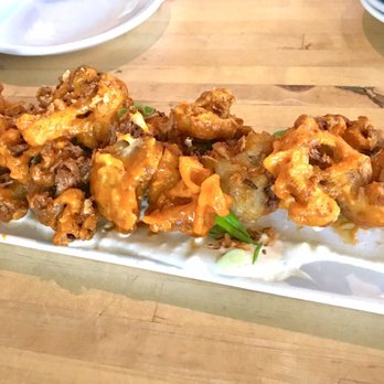Briar Common Brewery + Eatery - [ BUFFALO CAULIFLOWER ] blue cheese, crispy shallots, scallions - New American Near Me - Denver, Colorado