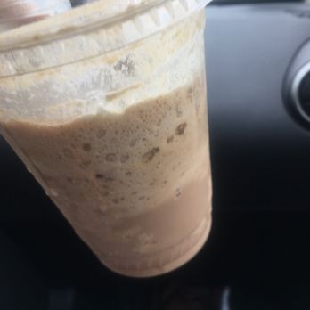 Agawam's Java Stop - 2 shots in a small cup with chocolate, coconut and REAL peanut butter! - Coffee & Tea Near Me - Agawam, Massachusetts