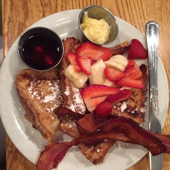 The Rarebit - French Toast with a side of bacon - New American Near Me - Charleston, South Carolina The Rarebit - French Toast with a side of bacon - New American Near Me - Charleston, South Carolina