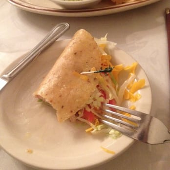 El Rancho Hotel - Soft chicken taco a la cart - Hotels Near Me - Gallup, New Mexico
