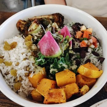 The '401 - Vegan Mediterranean Fusion bowl - American Near Me - Bellaire, Texas