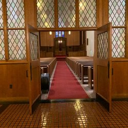 Bristol Manor - Entrance way to our main sanctuary