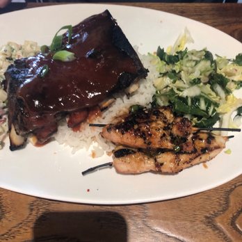 Duke's La Jolla - Rib & Chicken Plate - New American Near Me - La Jolla, California