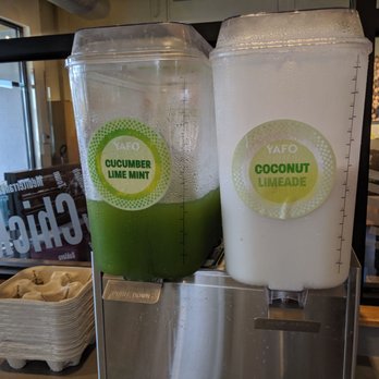 YAFO Kitchen - Cucumber lime mint is amazing! - Mediterranean Near Me - Charlotte, North Carolina