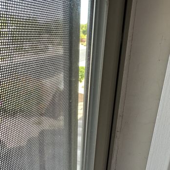 Thee Window Ninjas - Finished screen, has huge gap, blows in wind. Come to find out, they were measured incorrectly. - Window Washing Near Me - San Tan Valley, Arizona Thee Window Ninjas - Finished screen, has huge gap, blows in wind. Come to find out, they were measured incorrectly. - Window Washing Near Me - San Tan Valley, Arizona