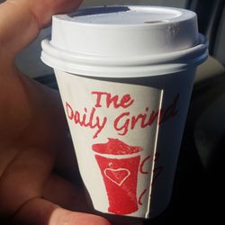Daily Grind - A decent 8oz dobbelt shot latte