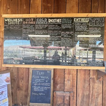 Yucca Valley Outpost - Menu as of October 2022 - Vegan Near Me - Yucca Valley, California Yucca Valley Outpost - Menu as of October 2022 - Vegan Near Me - Yucca Valley, California