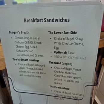 Knead & Nosh - Breakfast sandwich descriptions - Bagels Near Me - Topsham, Maine Knead & Nosh - Breakfast sandwich descriptions - Bagels Near Me - Topsham, Maine