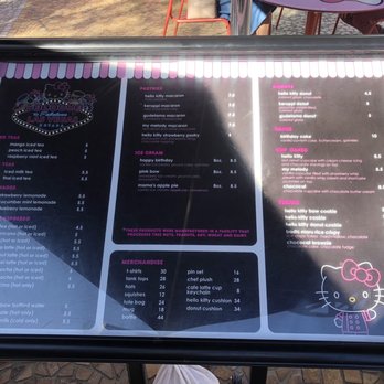 Hello Kitty Cafe - Menu - Desserts Near Me - Las Vegas, Nevada Hello Kitty Cafe - Menu - Desserts Near Me - Las Vegas, Nevada