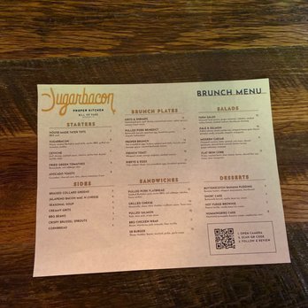 Sugarbacon Proper Kitchen - Menu - New American Near Me - McKinney, Texas Sugarbacon Proper Kitchen - Menu - New American Near Me - McKinney, Texas
