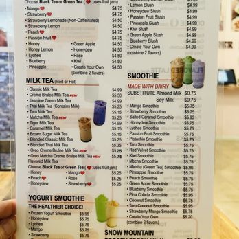 Boba Master - Menu - side 1 (as of 2/2024) - Bubble Tea Near Me - Santa Clarita, California Boba Master - Menu - side 1 (as of 2/2024) - Bubble Tea Near Me - Santa Clarita, California