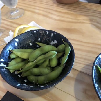Komeya - Free Edamame for checking in on yelp app - Sushi Bars Near Me - Houston, Texas