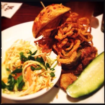 Marlow's Tavern - A Pig with Buns, from Marlow's Ribs and Whiskey promotion - New American Near Me - Marietta, Georgia Marlow's Tavern - A Pig with Buns, from Marlow's Ribs and Whiskey promotion - New American Near Me - Marietta, Georgia