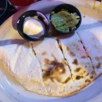 Cantina Dos Amigos - Quesadilla from El cheapo menu with chicken in it. Chicken was bland. - Mexican Near Me - Indialantic, Florida Cantina Dos Amigos - Quesadilla from El cheapo menu with chicken in it. Chicken was bland. - Mexican Near Me - Indialantic, Florida