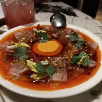 Mister Jiu's - chilled beef tendon, lanzhou chili, celery - too oily and a little one-note when compared to other Chinese tendon dishes. - Chinese Near Me - San Francisco, California Mister Jiu's - chilled beef tendon, lanzhou chili, celery - too oily and a little one-note when compared to other Chinese tendon dishes. - Chinese Near Me - San Francisco, California