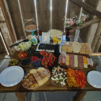 Whirlwind Creations - Our Gluten free side table - Caterers Near Me