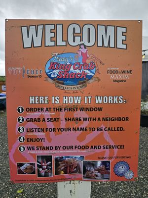Menu photo 8 Tracy's King Crab Shack Juneau, AK Menu photo 8 Tracy's King Crab Shack Juneau, AK