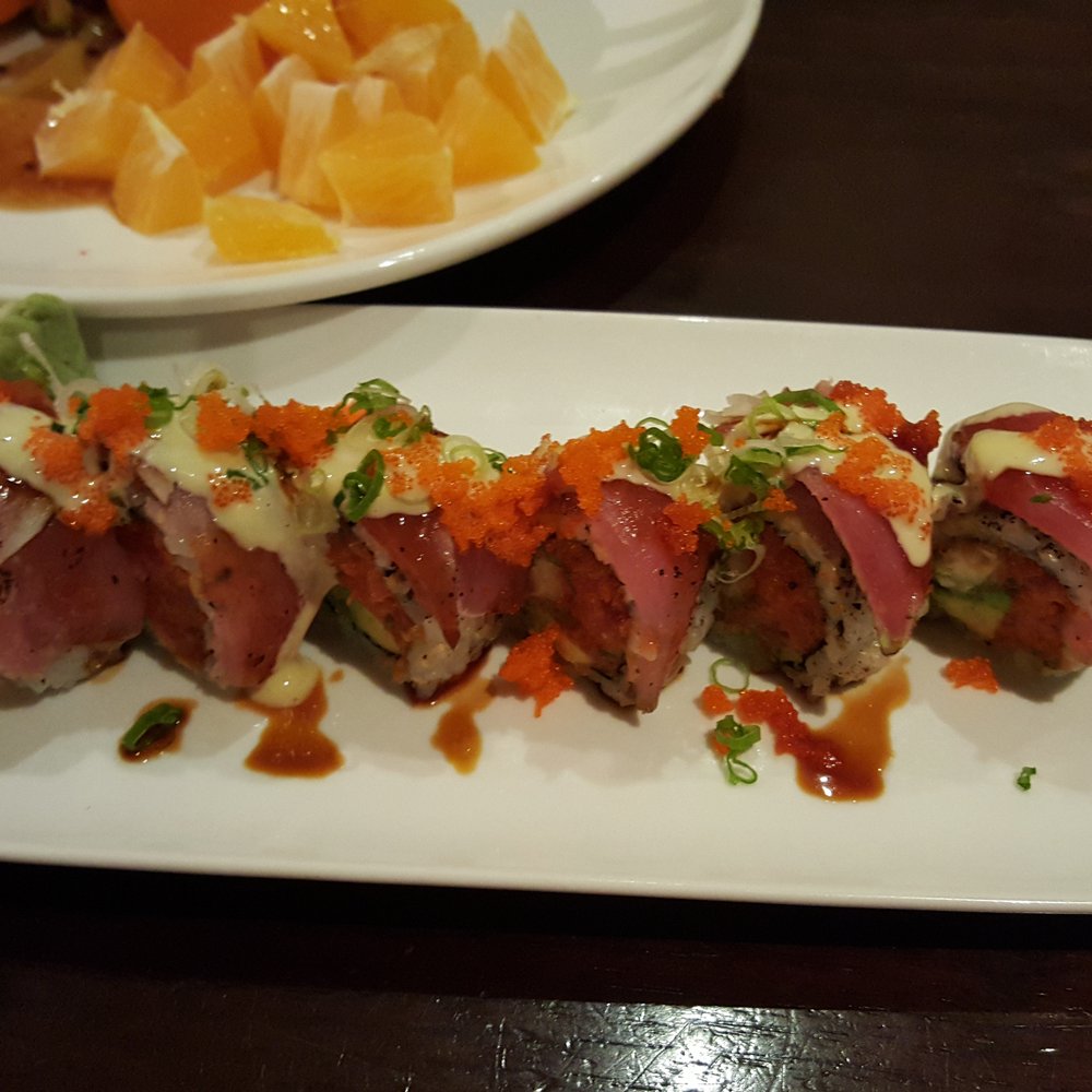 Aozora - Tuna amazing roll - Japanese Near Me - Montclair, New Jersey Aozora - Tuna amazing roll - Japanese Near Me - Montclair, New Jersey