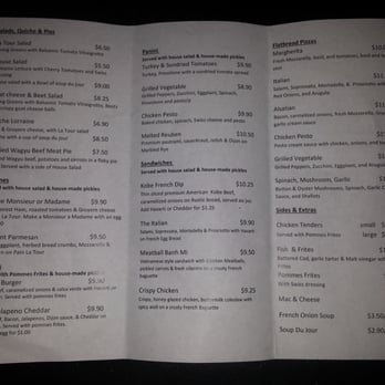 La Tour Cafe - Back side of the Take Out menu - Cafes Near Me - Honolulu, Hawaii La Tour Cafe - Back side of the Take Out menu - Cafes Near Me - Honolulu, Hawaii