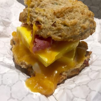 Great Harvest Bread - Cheddar bacon biscuit with ham, egg, and cheddar cheese - Bakeries Near Me - Lake Charles, Louisiana Great Harvest Bread - Cheddar bacon biscuit with ham, egg, and cheddar cheese - Bakeries Near Me - Lake Charles, Louisiana