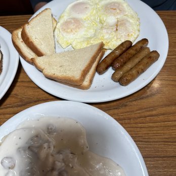 Denny's - two plates of food on a table - Diners Near Me - Schertz, Texas Denny's - two plates of food on a table - Diners Near Me - Schertz, Texas
