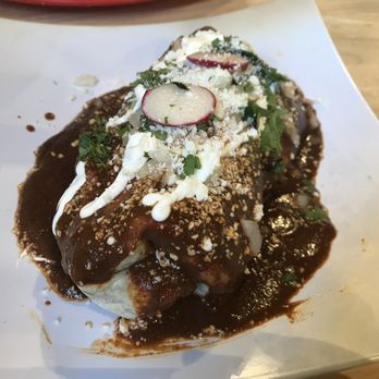 Poblano Pepper - Mole Burrito - Mexican Near Me - Portland, Oregon