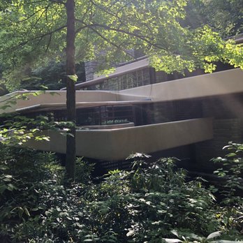 Fallingwater - Fallingwater living room - Landmarks & Historical Buildings Near Me - Mill Run, Pennsylvania