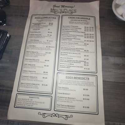 Menu photo 5 Mel's Place Lower Township, NJ